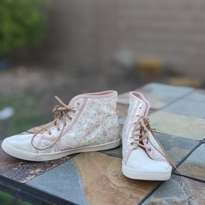 TOMS Camarillo Natural Metalic Sneakers